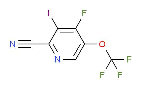 AM181591 | 1803701-39-4 | 2-Cyano-4-fluoro-3-iodo-5-(trifluoromethoxy)pyridine