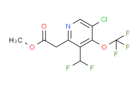 AM181596 | 1806102-08-8 | Methyl 5-chloro-3-(difluoromethyl)-4-(trifluoromethoxy)pyridine-2-acetate