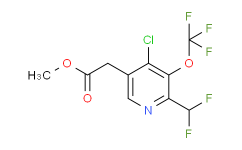 AM181599 | 1805941-91-6 | Methyl 4-chloro-2-(difluoromethyl)-3-(trifluoromethoxy)pyridine-5-acetate