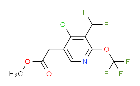AM181602 | 1803701-03-2 | Methyl 4-chloro-3-(difluoromethyl)-2-(trifluoromethoxy)pyridine-5-acetate