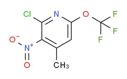 2-Chloro-4-methyl-3-nitro-6-(trifluoromethoxy)pyridine