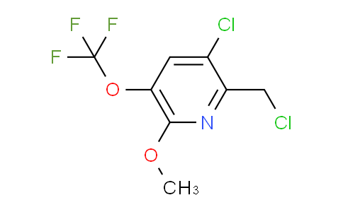 AM181607 | 1804589-49-8 | 3-Chloro-2-(chloromethyl)-6-methoxy-5-(trifluoromethoxy)pyridine