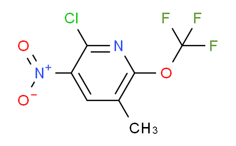 2-Chloro-5-methyl-3-nitro-6-(trifluoromethoxy)pyridine