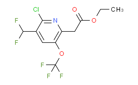 AM181613 | 1806102-27-1 | Ethyl 2-chloro-3-(difluoromethyl)-5-(trifluoromethoxy)pyridine-6-acetate