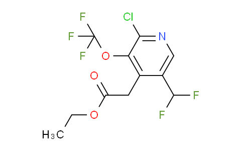 AM181622 | 1803651-77-5 | Ethyl 2-chloro-5-(difluoromethyl)-3-(trifluoromethoxy)pyridine-4-acetate