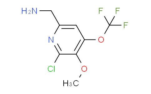 6-(Aminomethyl)-2-chloro-3-methoxy-4-(trifluoromethoxy)pyridine