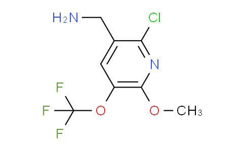 3-(Aminomethyl)-2-chloro-6-methoxy-5-(trifluoromethoxy)pyridine