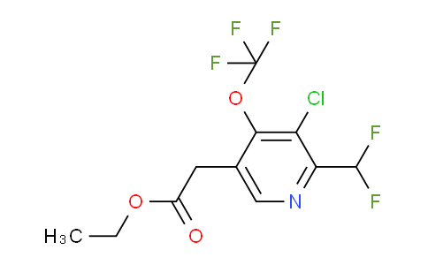 AM181629 | 1803965-03-8 | Ethyl 3-chloro-2-(difluoromethyl)-4-(trifluoromethoxy)pyridine-5-acetate