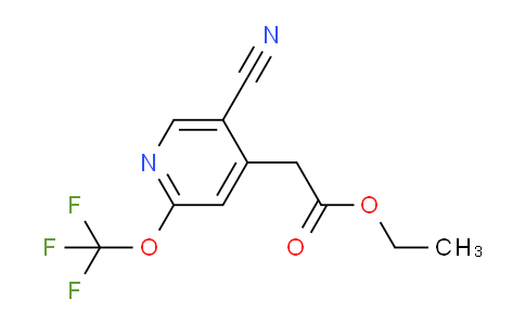 AM18163 | 1804528-21-9 | Ethyl 5-cyano-2-(trifluoromethoxy)pyridine-4-acetate