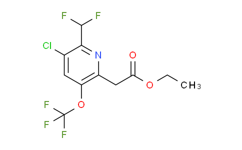 AM181631 | 1804560-65-3 | Ethyl 3-chloro-2-(difluoromethyl)-5-(trifluoromethoxy)pyridine-6-acetate