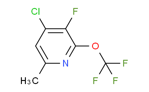 AM181633 | 1804585-91-8 | 4-Chloro-3-fluoro-6-methyl-2-(trifluoromethoxy)pyridine