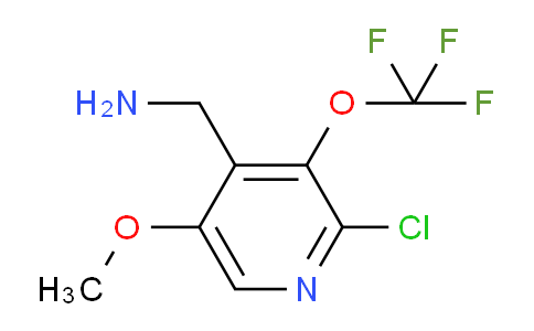 4-(Aminomethyl)-2-chloro-5-methoxy-3-(trifluoromethoxy)pyridine