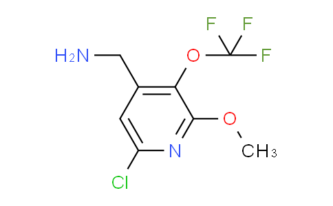 4-(Aminomethyl)-6-chloro-2-methoxy-3-(trifluoromethoxy)pyridine