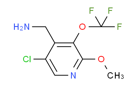 4-(Aminomethyl)-5-chloro-2-methoxy-3-(trifluoromethoxy)pyridine