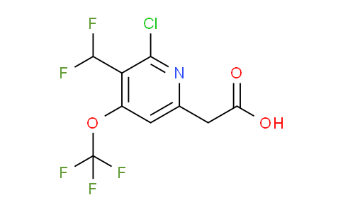 AM181662 | 1806159-26-1 | 2-Chloro-3-(difluoromethyl)-4-(trifluoromethoxy)pyridine-6-acetic acid