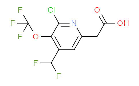 AM181664 | 1803700-57-3 | 2-Chloro-4-(difluoromethyl)-3-(trifluoromethoxy)pyridine-6-acetic acid