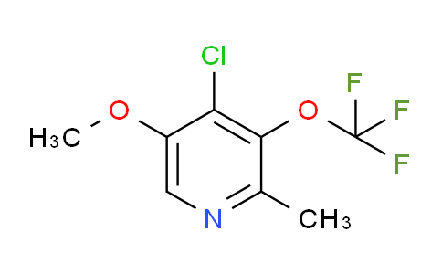 AM181668 | 1804689-89-1 | 4-Chloro-5-methoxy-2-methyl-3-(trifluoromethoxy)pyridine