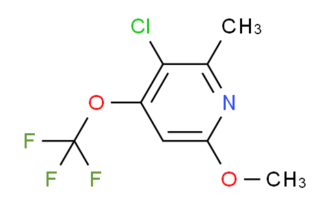 AM181673 | 1804595-25-2 | 3-Chloro-6-methoxy-2-methyl-4-(trifluoromethoxy)pyridine