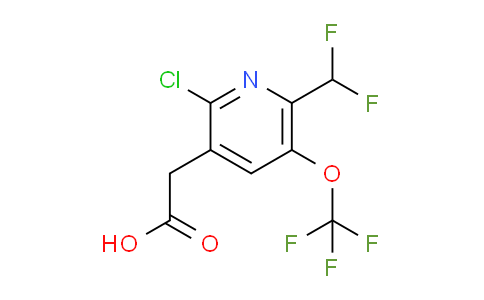 AM181684 | 1804558-78-8 | 2-Chloro-6-(difluoromethyl)-5-(trifluoromethoxy)pyridine-3-acetic acid