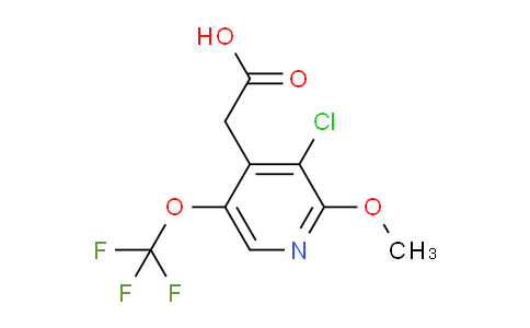 AM181691 | 1804695-19-9 | 3-Chloro-2-methoxy-5-(trifluoromethoxy)pyridine-4-acetic acid