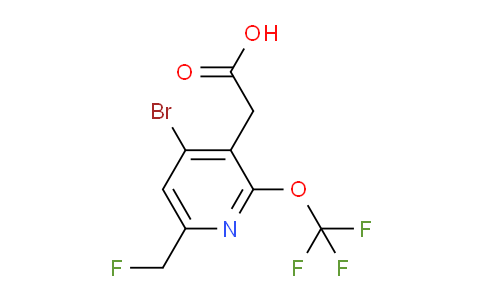 AM181700 | 1806123-95-4 | 4-Bromo-6-(fluoromethyl)-2-(trifluoromethoxy)pyridine-3-acetic acid