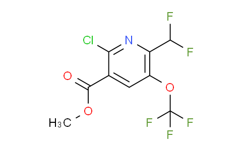 AM181704 | 1806101-86-9 | Methyl 2-chloro-6-(difluoromethyl)-5-(trifluoromethoxy)pyridine-3-carboxylate