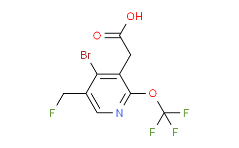 AM181710 | 1804659-29-7 | 4-Bromo-5-(fluoromethyl)-2-(trifluoromethoxy)pyridine-3-acetic acid