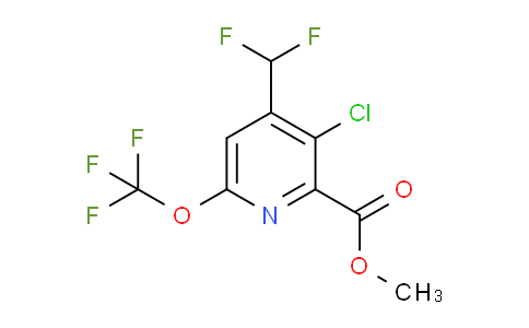 AM181713 | 1804327-24-9 | Methyl 3-chloro-4-(difluoromethyl)-6-(trifluoromethoxy)pyridine-2-carboxylate