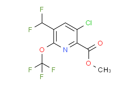 AM181718 | 1804327-53-4 | Methyl 3-chloro-5-(difluoromethyl)-6-(trifluoromethoxy)pyridine-2-carboxylate