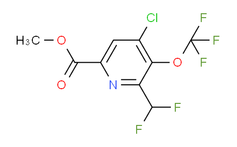 AM181721 | 1803700-14-2 | Methyl 4-chloro-2-(difluoromethyl)-3-(trifluoromethoxy)pyridine-6-carboxylate