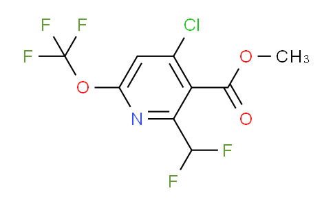 AM181723 | 1804327-60-3 | Methyl 4-chloro-2-(difluoromethyl)-6-(trifluoromethoxy)pyridine-3-carboxylate