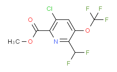 AM181729 | 1806159-15-8 | Methyl 5-chloro-2-(difluoromethyl)-3-(trifluoromethoxy)pyridine-6-carboxylate