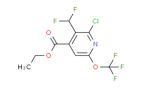 AM181732 | 1804474-06-3 | Ethyl 2-chloro-3-(difluoromethyl)-6-(trifluoromethoxy)pyridine-4-carboxylate