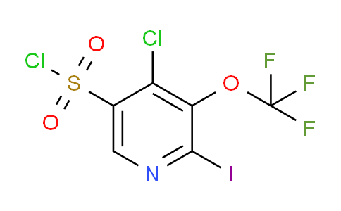 AM181733 | 1806111-34-1 | 4-Chloro-2-iodo-3-(trifluoromethoxy)pyridine-5-sulfonyl chloride