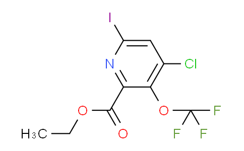 AM181738 | 1803616-83-2 | Ethyl 4-chloro-6-iodo-3-(trifluoromethoxy)pyridine-2-carboxylate