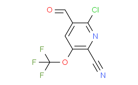 AM181766 | 1803708-71-5 | 2-Chloro-6-cyano-5-(trifluoromethoxy)pyridine-3-carboxaldehyde