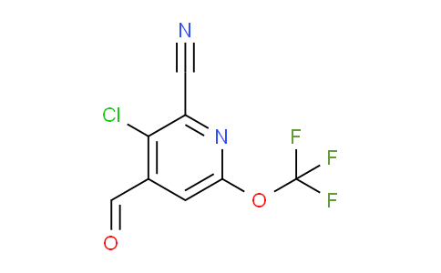 AM181771 | 1803708-75-9 | 3-Chloro-2-cyano-6-(trifluoromethoxy)pyridine-4-carboxaldehyde