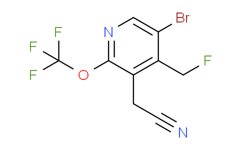 AM181772 | 1806091-00-8 | 5-Bromo-4-(fluoromethyl)-2-(trifluoromethoxy)pyridine-3-acetonitrile