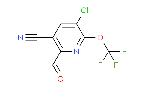 AM181779 | 1804607-78-0 | 3-Chloro-5-cyano-2-(trifluoromethoxy)pyridine-6-carboxaldehyde