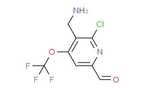 AM181789 | 1804397-23-6 | 3-(Aminomethyl)-2-chloro-4-(trifluoromethoxy)pyridine-6-carboxaldehyde