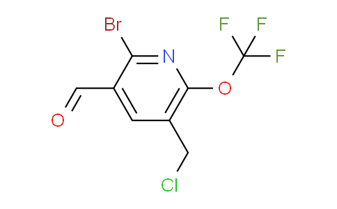 AM181792 | 1804569-97-8 | 2-Bromo-5-(chloromethyl)-6-(trifluoromethoxy)pyridine-3-carboxaldehyde