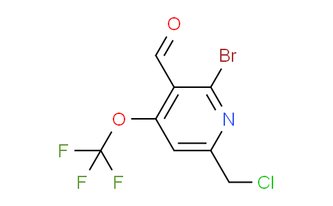 AM181796 | 1806216-07-8 | 2-Bromo-6-(chloromethyl)-4-(trifluoromethoxy)pyridine-3-carboxaldehyde