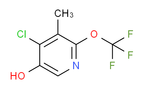 AM181799 | 1804661-28-6 | 4-Chloro-5-hydroxy-3-methyl-2-(trifluoromethoxy)pyridine