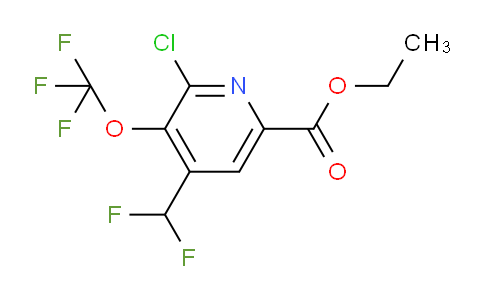 AM181806 | 1804640-96-7 | Ethyl 2-chloro-4-(difluoromethyl)-3-(trifluoromethoxy)pyridine-6-carboxylate