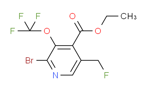 AM181828 | 1804546-94-8 | Ethyl 2-bromo-5-(fluoromethyl)-3-(trifluoromethoxy)pyridine-4-carboxylate