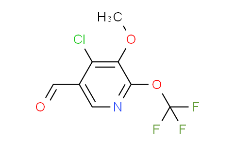 4-Chloro-3-methoxy-2-(trifluoromethoxy)pyridine-5-carboxaldehyde