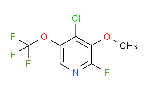 4-Chloro-2-fluoro-3-methoxy-5-(trifluoromethoxy)pyridine