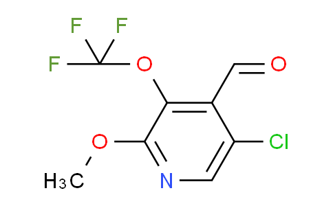 5-Chloro-2-methoxy-3-(trifluoromethoxy)pyridine-4-carboxaldehyde