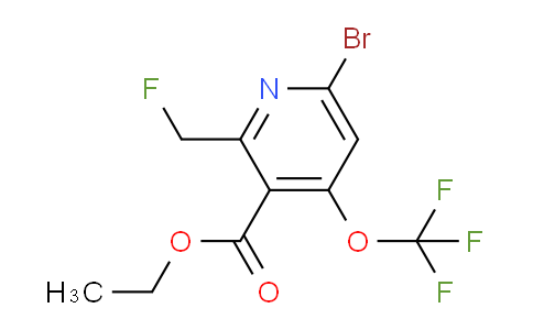 AM181840 | 1804637-72-6 | Ethyl 6-bromo-2-(fluoromethyl)-4-(trifluoromethoxy)pyridine-3-carboxylate