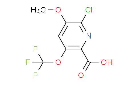 AM181844 | 1804800-66-5 | 2-Chloro-3-methoxy-5-(trifluoromethoxy)pyridine-6-carboxylic acid